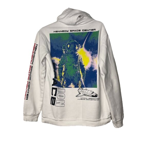 NASA Kennedy Space Center Hoodie Sweatshirt Sz S Adult Graphic print - Picture 12 of 12